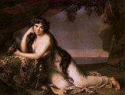 eisabeth Vige-Lebrun Lady Hamilton as Ariadne oil on canvas